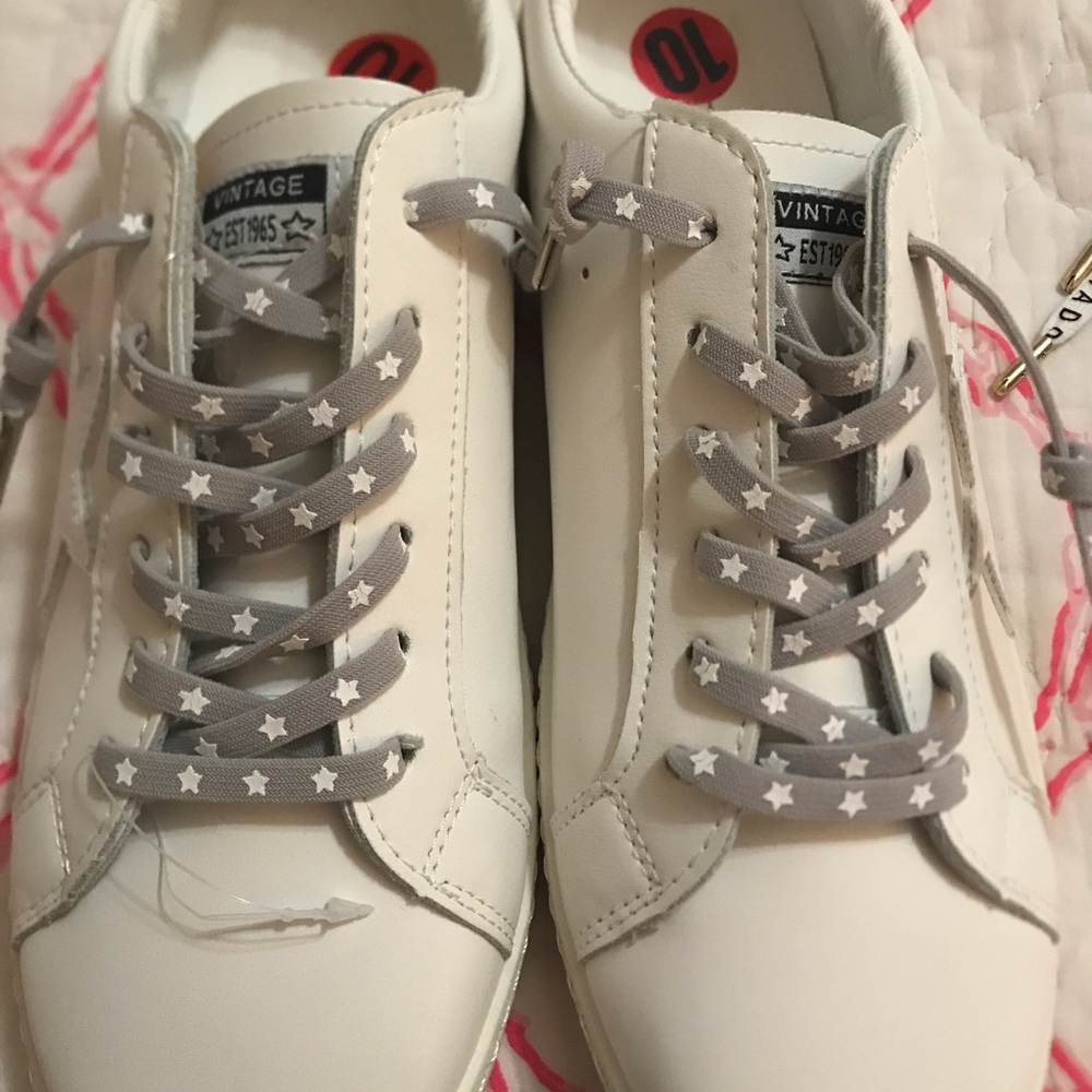 Vintage Havana White Multi Star Sneakers